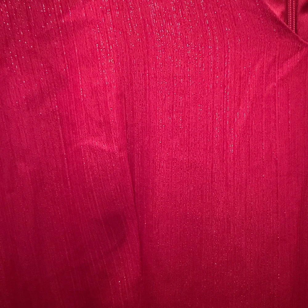 Altar'd State Vibrant Red Long Sleeve Dress - Picture 5 of 6